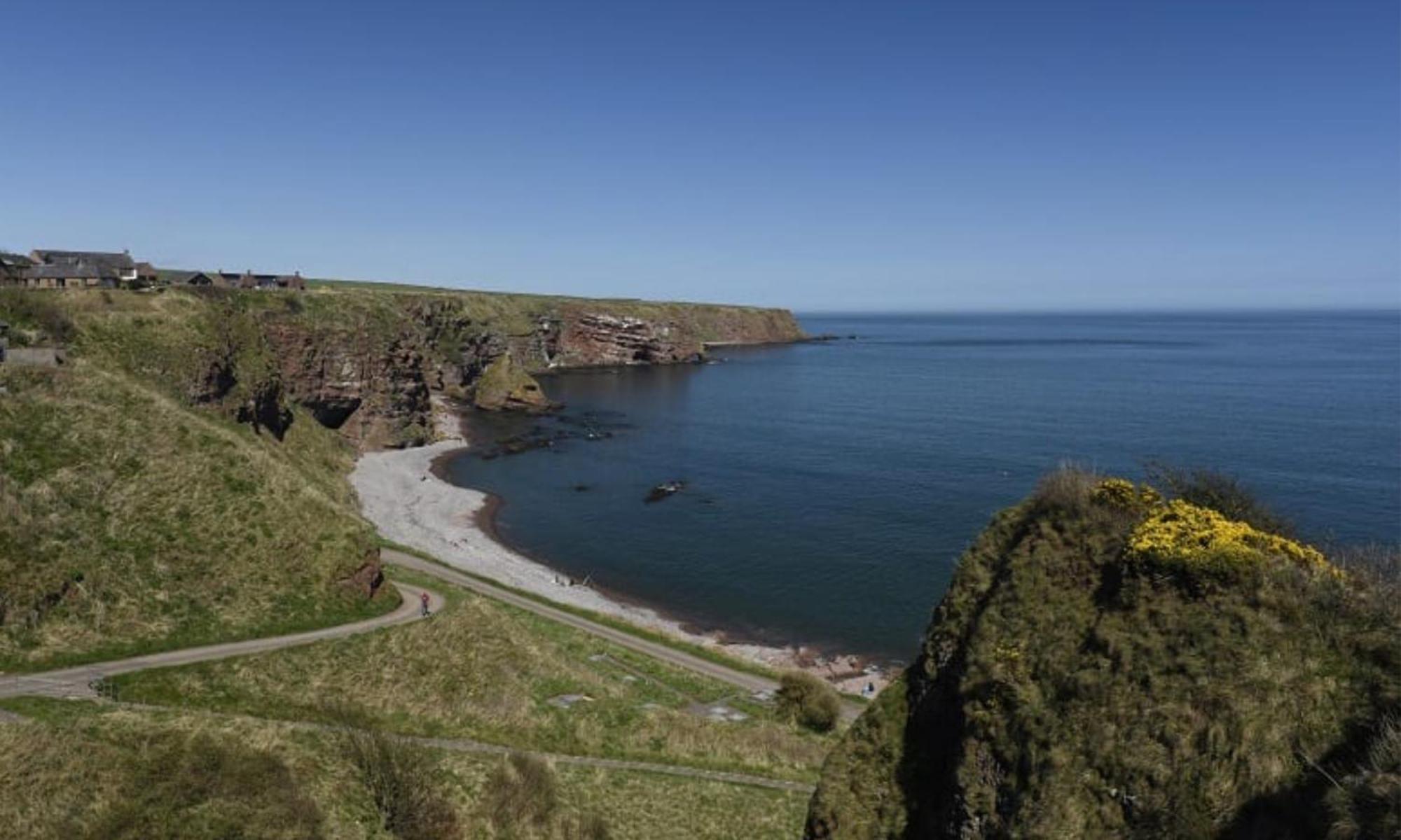 Clifftop Cottage Arbroath Exterior foto